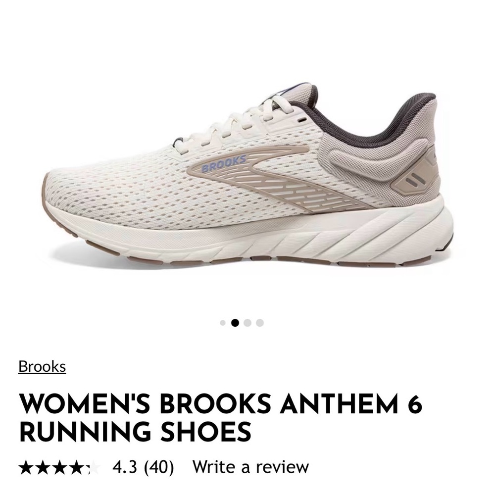 NWOT - Brooks Anthem 6 - Picture 5 of 6